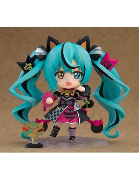 Character Vocal Series 01 Nendoroid Action Figure Hatsune Miku: Black Maneki Miku Ver. 10 cm