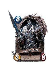 Hearthstone 3D Art Frame Statue The Lich King 31 cm