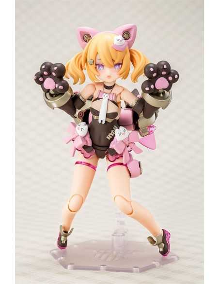 Megami Device Plastic Model Kit 1/1 Puni Mofu Kuro Mao 14 cm