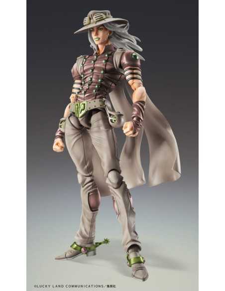 JoJo's Bizarre Adventure Part7 Steel Ball Run Super Action Action Figure Chozokado Gyro Zeppeli Third 16 cm