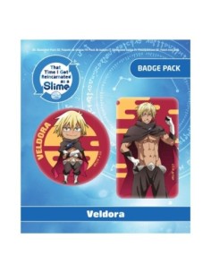 That Time I Got Reincarnated as a Slime Pin Badges 2-Pack Veldora Human Form