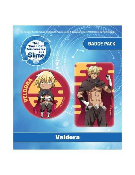 That Time I Got Reincarnated as a Slime Pin Badges 2-Pack Veldora Human Form