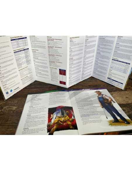 Power Rangers RPG book A Glutton for Punishment Adventure & GM Screen *Englische Version*