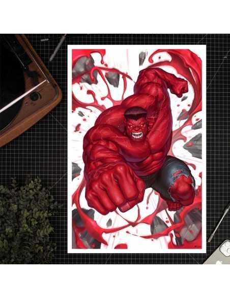 Marvel Red Hulk 1 Art Print Red Hulk 61 x 41 cm - unframed