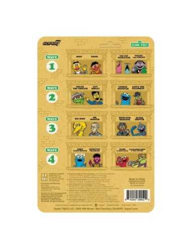 Sesame Street ReAction Action Figure Wave 04 Alligator King & 7th Son 10 cm