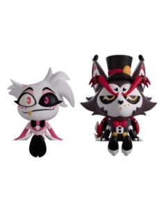 Hazbin Hotel Vinyl Figures Angel Dust & Husk Monitor Buddiez