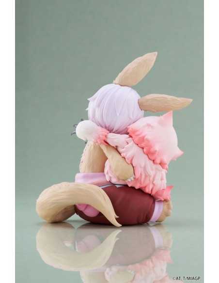 Made in Abyss: The Golden City of the Scorching Sun PVC Statue Desktop Cute Figure Nanachi & Mitty Reissue 13 cm