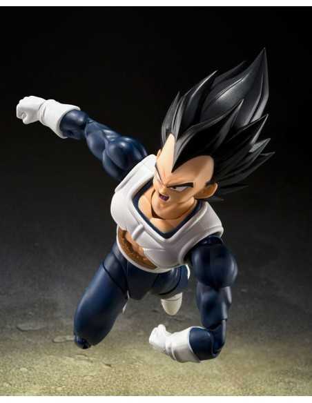 Dragon Ball S.H. Figuarts Vegeta Old Battle Clothes 14 cm