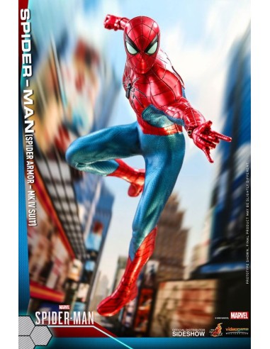 Marvel: Spider-Man Game - Spider Armor MK IV Suit 1:6 Scale Figure - 1
