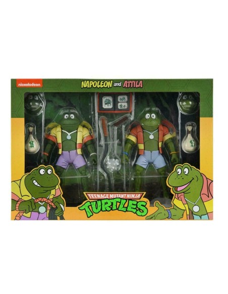 Ninja Turtles Napoleon and Atilla Frog 2-Pack 18 cm - 1