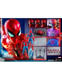 Marvel: Spider-Man Game - Spider Armor MK IV Suit 1:6 Scale Figure - 16