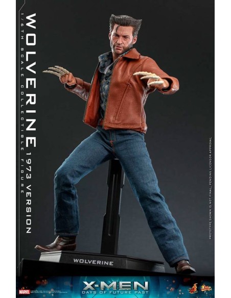 X-Men Days of Future Past Movie Masterpiece Action Figure 1/6 Wolverine (1973 Version) 30 cm - 3 - 