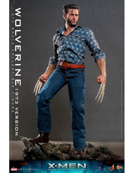 X-Men Days of Future Past Movie Masterpiece Action Figure 1/6 Wolverine (1973 Version) 30 cm - 6 - 