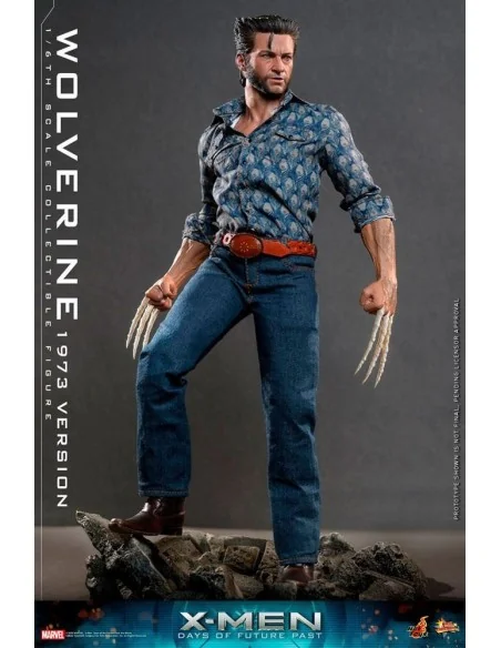 X-Men Days of Future Past Movie Masterpiece Action Figure 1/6 Wolverine (1973 Version) 30 cm - 6 - 