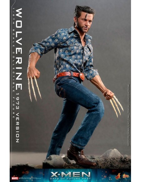 X-Men Days of Future Past Movie Masterpiece Action Figure 1/6 Wolverine (1973 Version) 30 cm - 7 - 