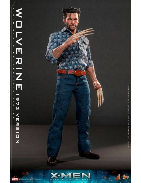 X-Men Days of Future Past Movie Masterpiece Action Figure 1/6 Wolverine (1973 Version) 30 cm - 8 - 