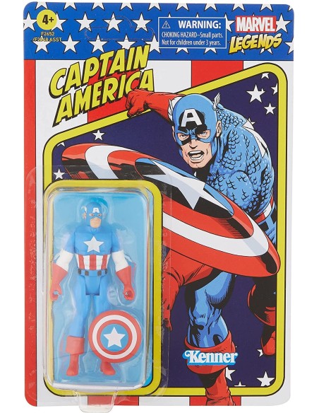 Captain America 9.5 Cm Marvel Legends Retro  - 1 - 