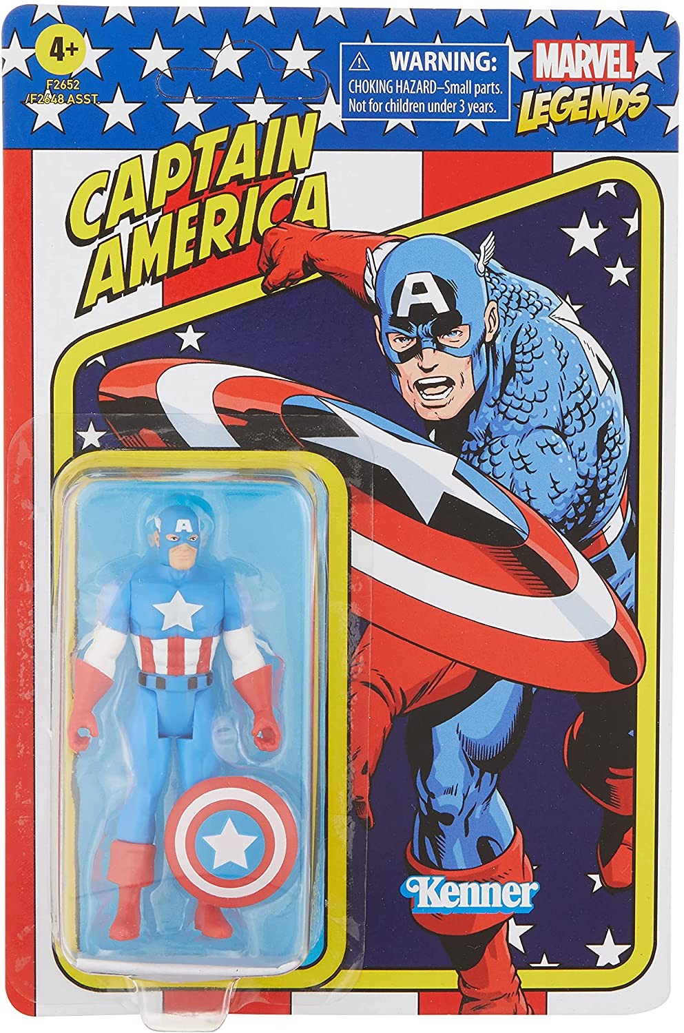 Captain America 9.5 Cm Marvel Legends Retro  - 1 - 