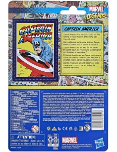 Captain America 9.5 Cm Marvel Legends Retro  - 3 - 