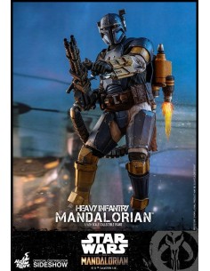 Hot Toys Star Wars The Mandalorian Action Figure 1/6 Heavy Infantry Mandalorian 32 cm - 3