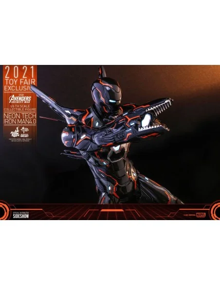 Infinity War Iron Man Neon Tech 4.0 Exclusive 32 cm 1/6 - 19 - 