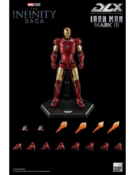 Infinity Saga DLX Action Figure 1/12 Iron Man Mark 3 17 cm - 2 - 