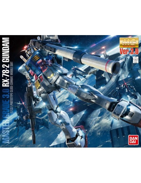 Mg Gundam Rx-78 Ver 3.0 1/100 Master Grade