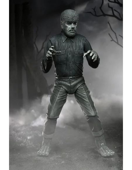 Universal Monsters Ultimate The Wolf Man Black & White 18 cm - 11 - 