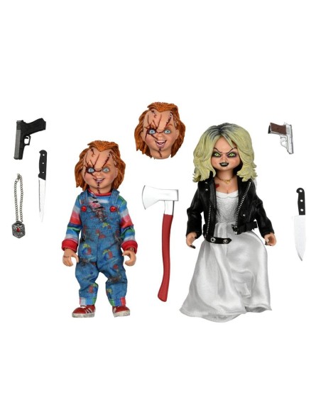 Chucky & Tiffany 2 Pack Bride Of Chucky 20 Cm