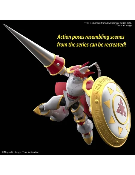 Figure Rise Digimon Dukemon Gallantmon Model Kit - 6 - 