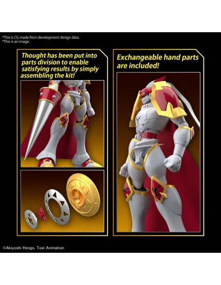 Figure Rise Digimon Dukemon Gallantmon Model Kit - 7 - 