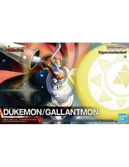 Figure Rise Digimon Dukemon Gallantmon Model Kit