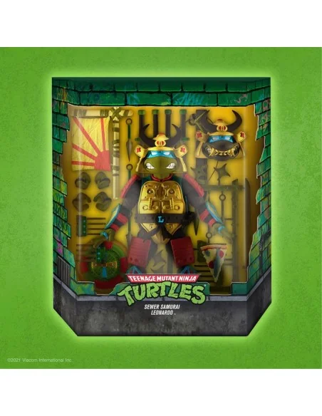Teenage Mutant Ninja Turtles Ultimates Action Figure Leo the Sewer Samurai 18 cm - 2 - 