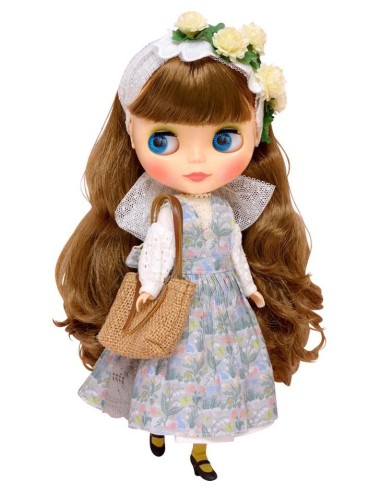 Original Character Blythe Doll Blue Rabbit 30 cm - 1 - 