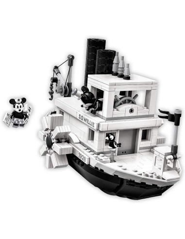 Lego 21317 Ideas Mickey Mouse Steamboat Willie (num. 024 Errore) - 6 - 