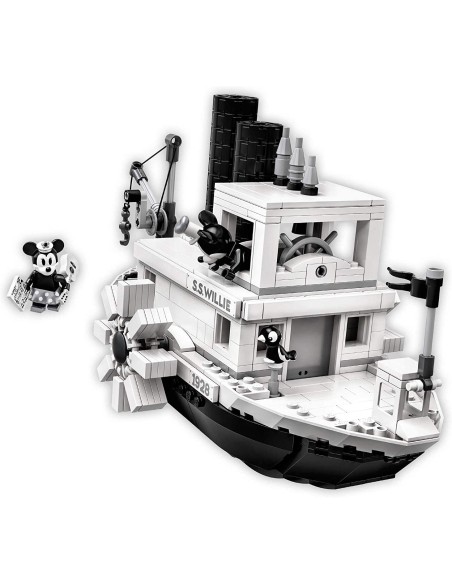 Lego 21317 Ideas Mickey Mouse Steamboat Willie (num. 024 Errore) - 6 - 
