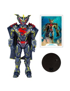 DC Multiverse  Superman Energized Unchained Armor Gold Label 18 cm - 8 - 