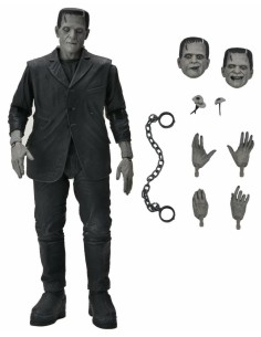 Universal Monsters Ultimate Black and White Frankenstein's Monster 7 inch Action Figure - 3 - 