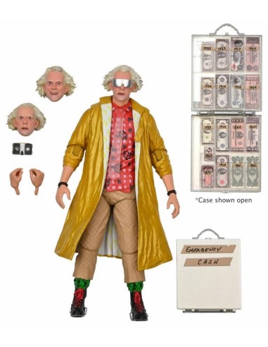 Back to the Future 2 Ultimate Doc Brown 2015 7 inch Action Figure - 1 - 