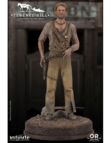 Terence Hill Old&Rare 1/6 Resin Statue 32cm - 1 - 