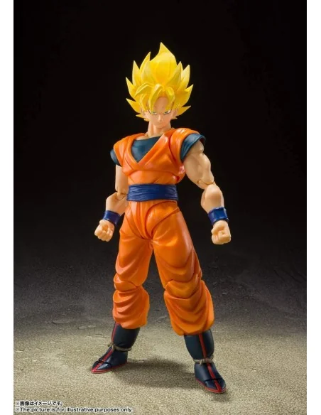 Dragonball Z Son Goku Super Saiyan Figuarts Full Power 14 cm Shf - 1 - 