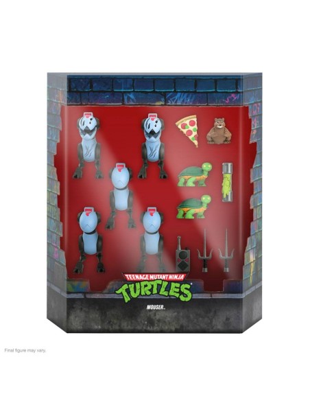 Mousers Ninja Turtles Wave 6 8cm 3 inch 5-Pack - 2 - 