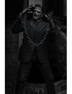 Universal Monsters Ultimate Black and White Frankenstein's Monster 7 inch Action Figure - 18 - 
