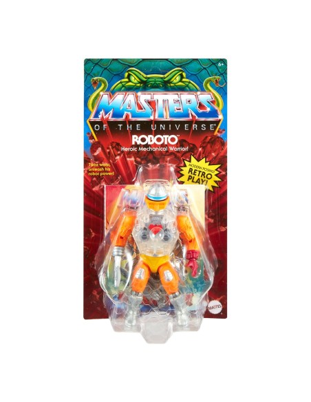 Masters of the Universe Origins Action Figure Roboto 14 cm
