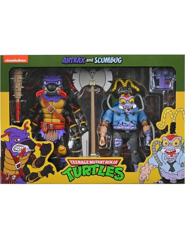 Antrax & Scumbug  Ninja Turtles 2-Pack 18 cm