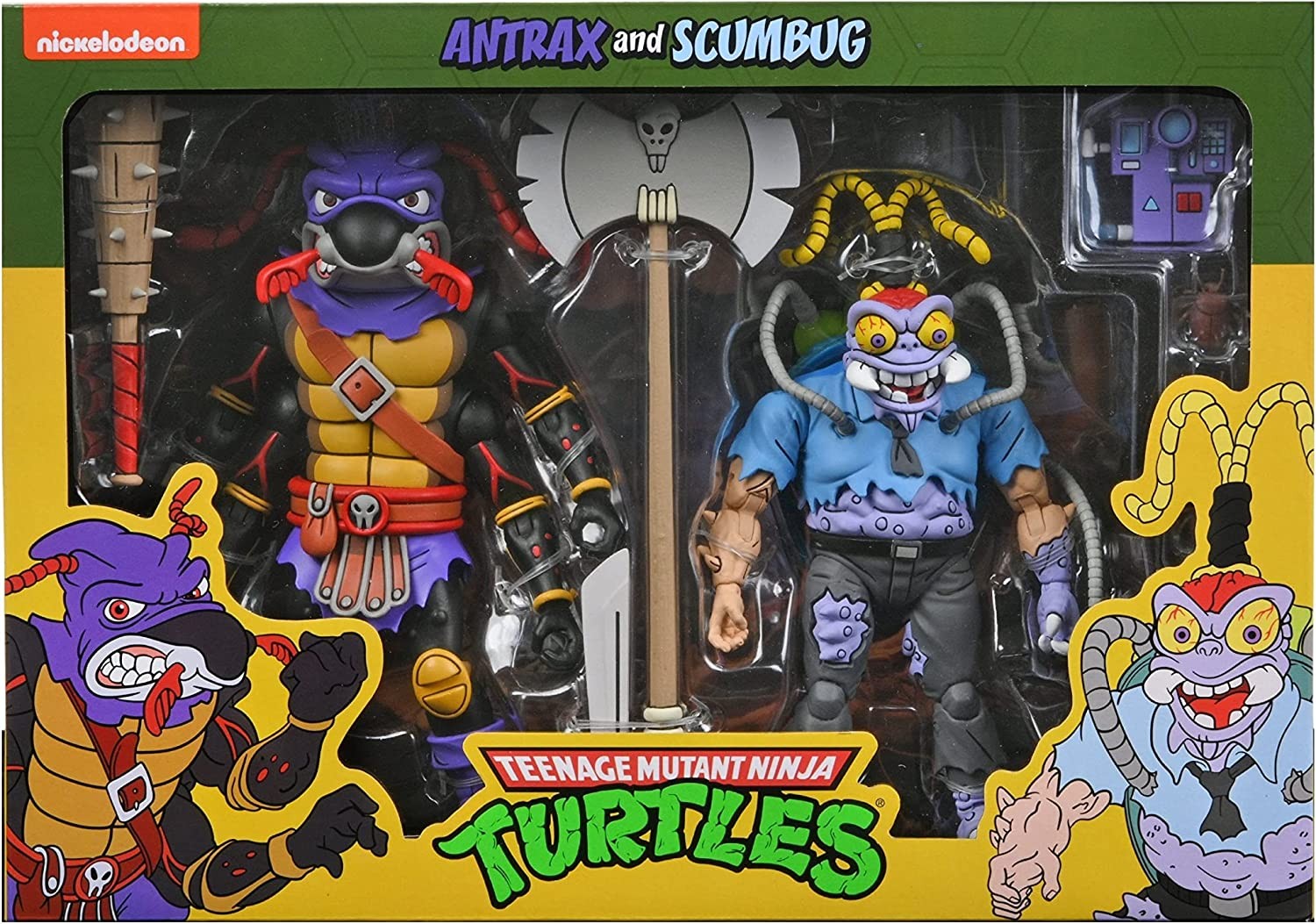 Antrax & Scumbug  Ninja Turtles 2-Pack 18 cm - 1 - 
