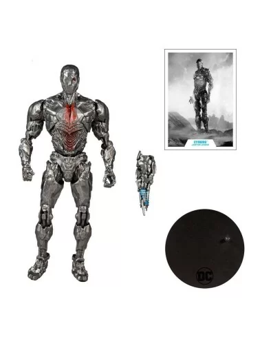DC Justice League Movie Action Figure Cyborg (Helmet) 18 cm - 1 - 