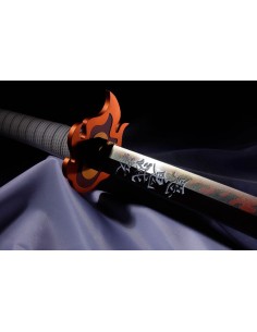 Demon Slayer Kimetsu no Yaiba Proplica 1/1 Nichirin Sword Kyojuro Rengoku 95 cm - 5 - 