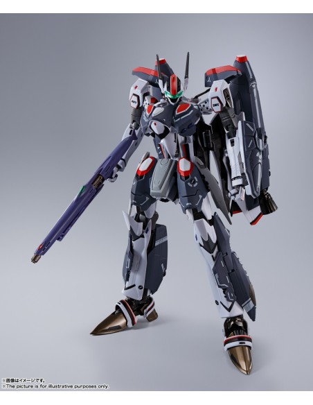 Macross Frontier DX Chogokin Diecast VF-25F Super Messiah Valkyrie (Alto Saotome Custom) Revival Ver. 34 cm