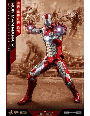 Iron Man Mark V Die Cast 1/6 32 cm - 2 - 